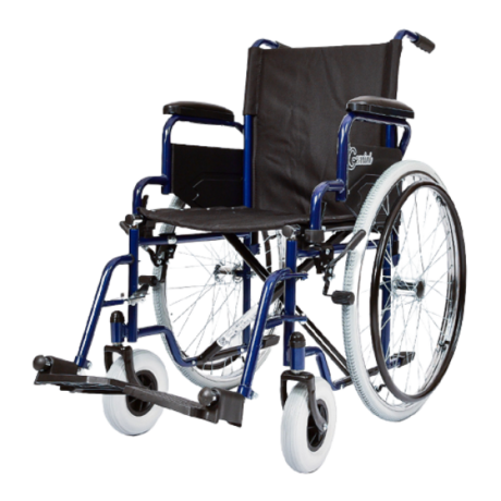 Mehanička invalidska kolica MBK Gemini Blue