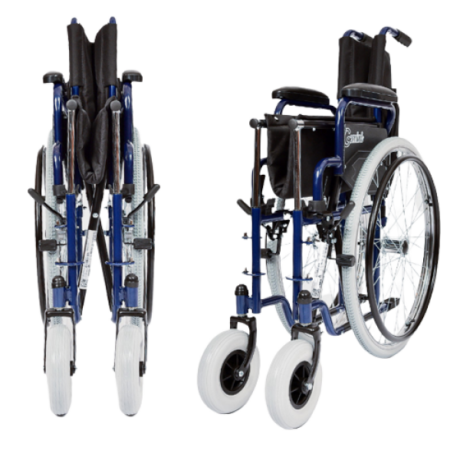 Mehanička invalidska kolica MBK Gemini Blue